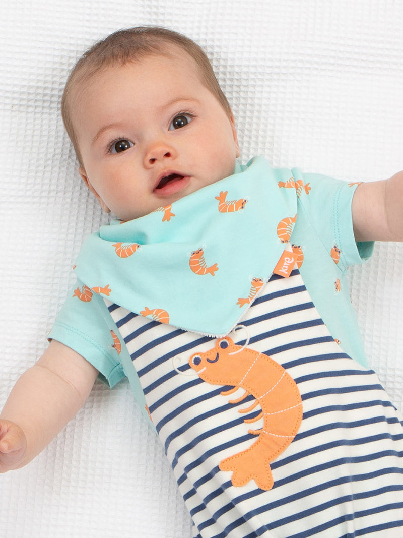 An image of the Kite Little Shrimp Bib