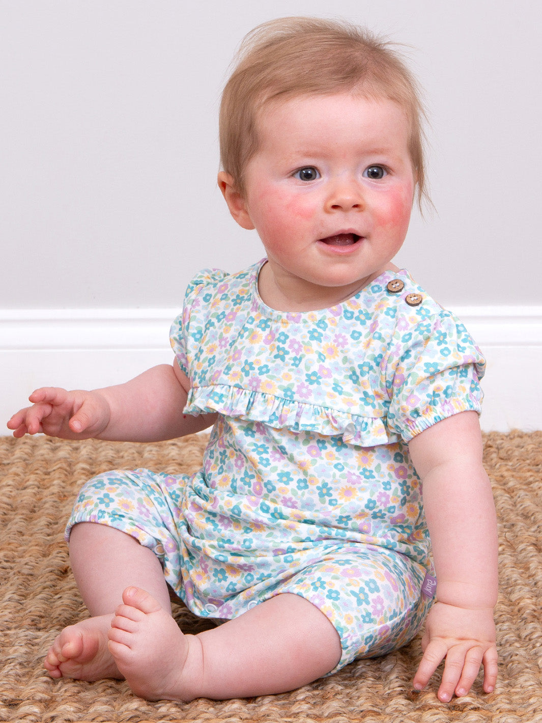 An image of the Kite Meadow Ditsy Romper