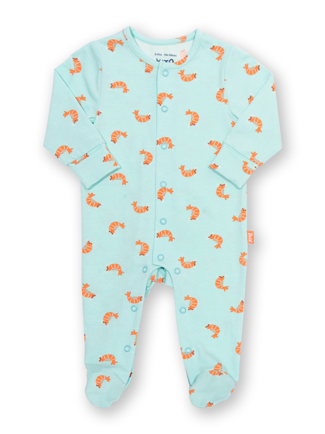 An image of the Kite Little Shrimp Sleepsuit