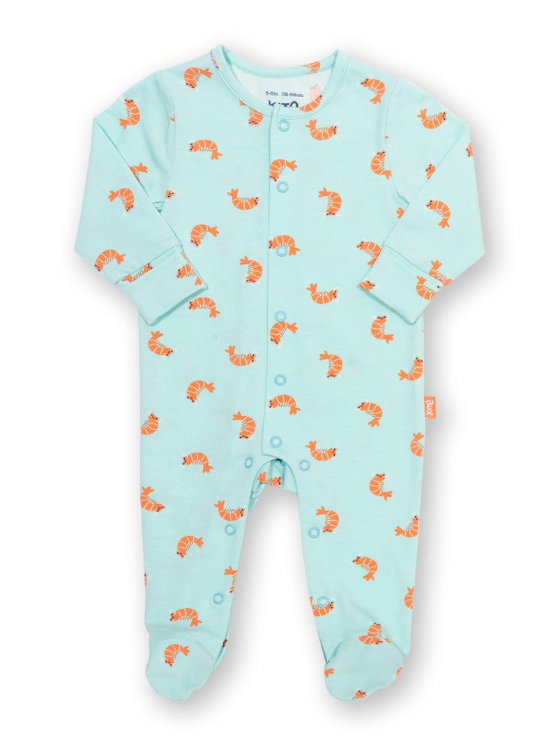 An image of the Kite Little Shrimp Sleepsuit