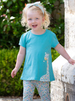 An image of the Kite Hello Giraffe Tunic