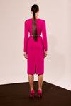 An image of the Carla Ruiz Knotted Midi Dress