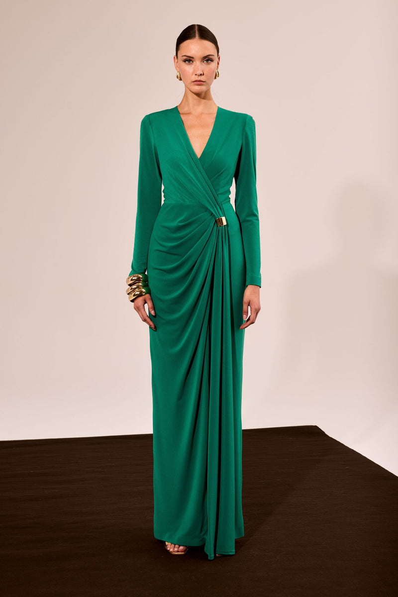 An image of the Carla Ruiz Long Knot Dress