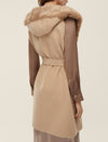 An image of the Emme Formosa Sleeveless Coat