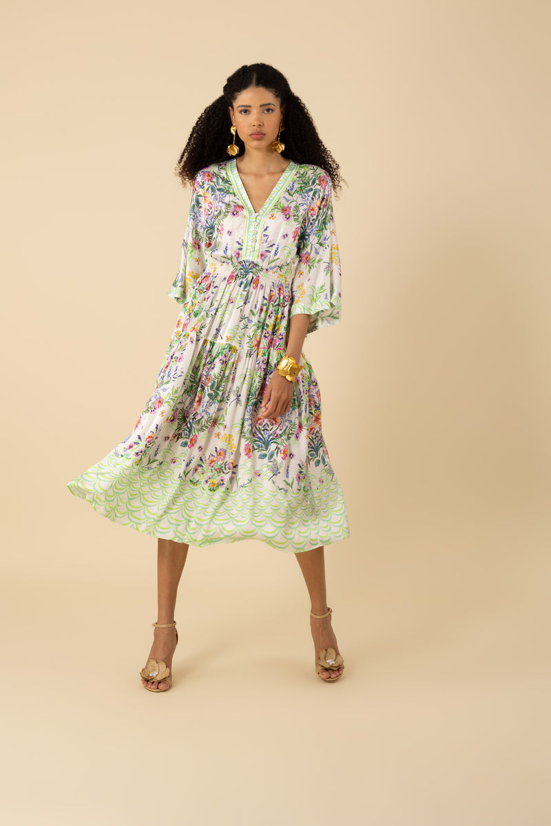 An image of the Hale Bob Zahra Midi Dress