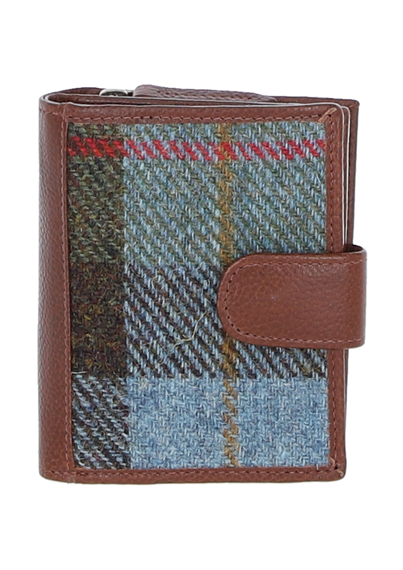An image of the Ashwood Leather Ashwood Leather x Harris Tweed Three Compartment Wallet