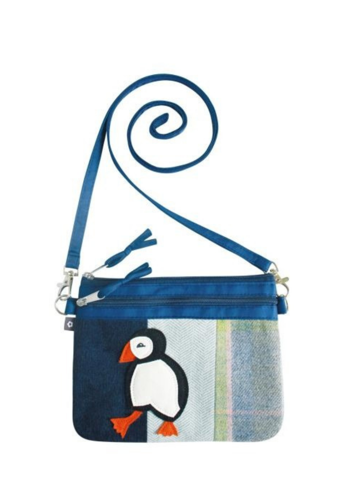 An image of the Earthsquared Animal Applique Pouch Bag
