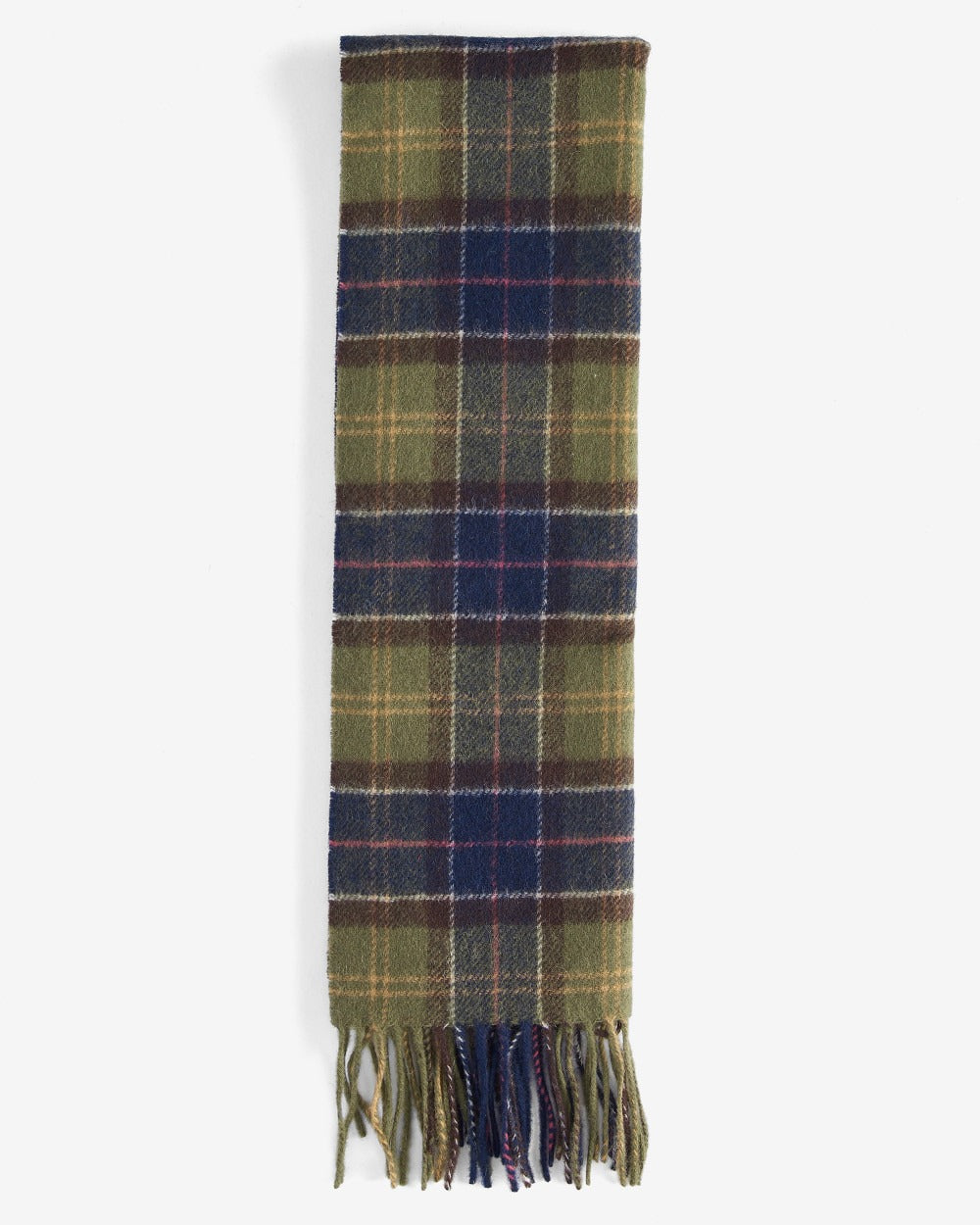 An image of the Barbour Tartan Lambswool Scarf
