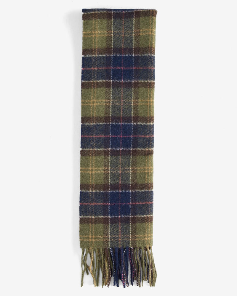 An image of the Barbour Tartan Lambswool Scarf