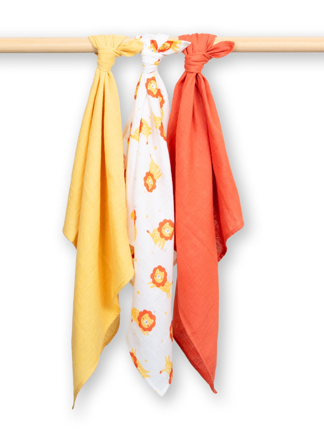 An image of the Kite Lion & Mouse Muslins