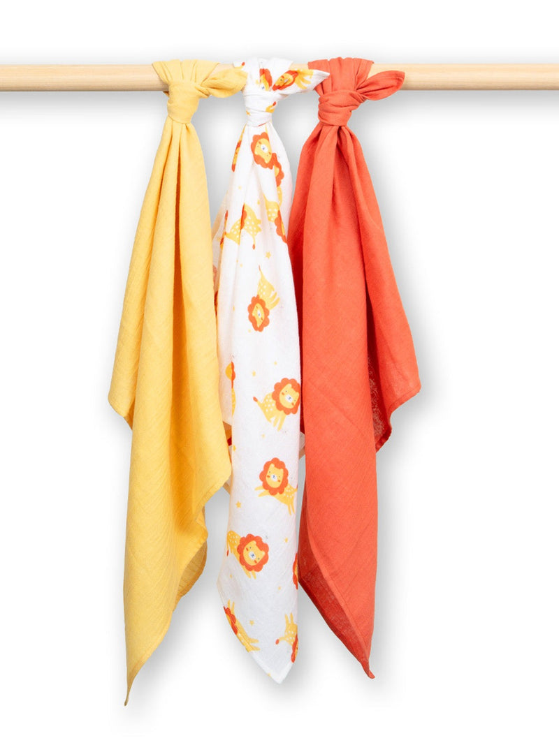 An image of the Kite Lion & Mouse Muslins