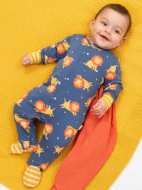 An image of the Kite Lion & Mouse Sleepsuit