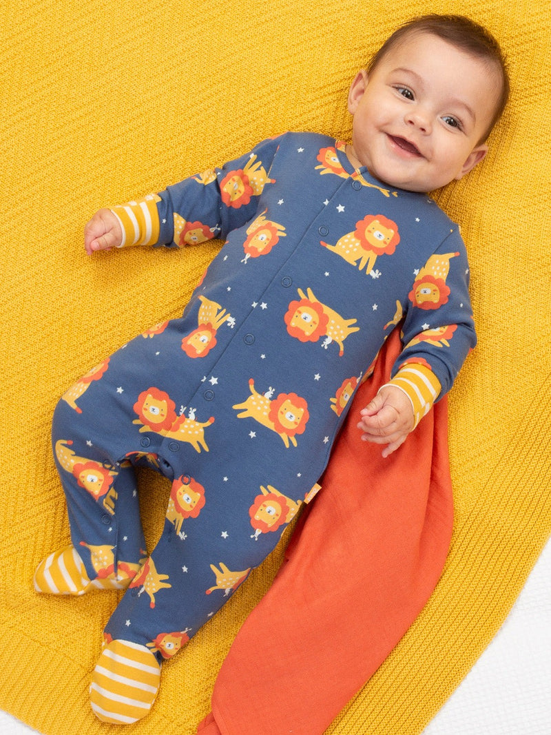An image of the Kite Lion & Mouse Sleepsuit