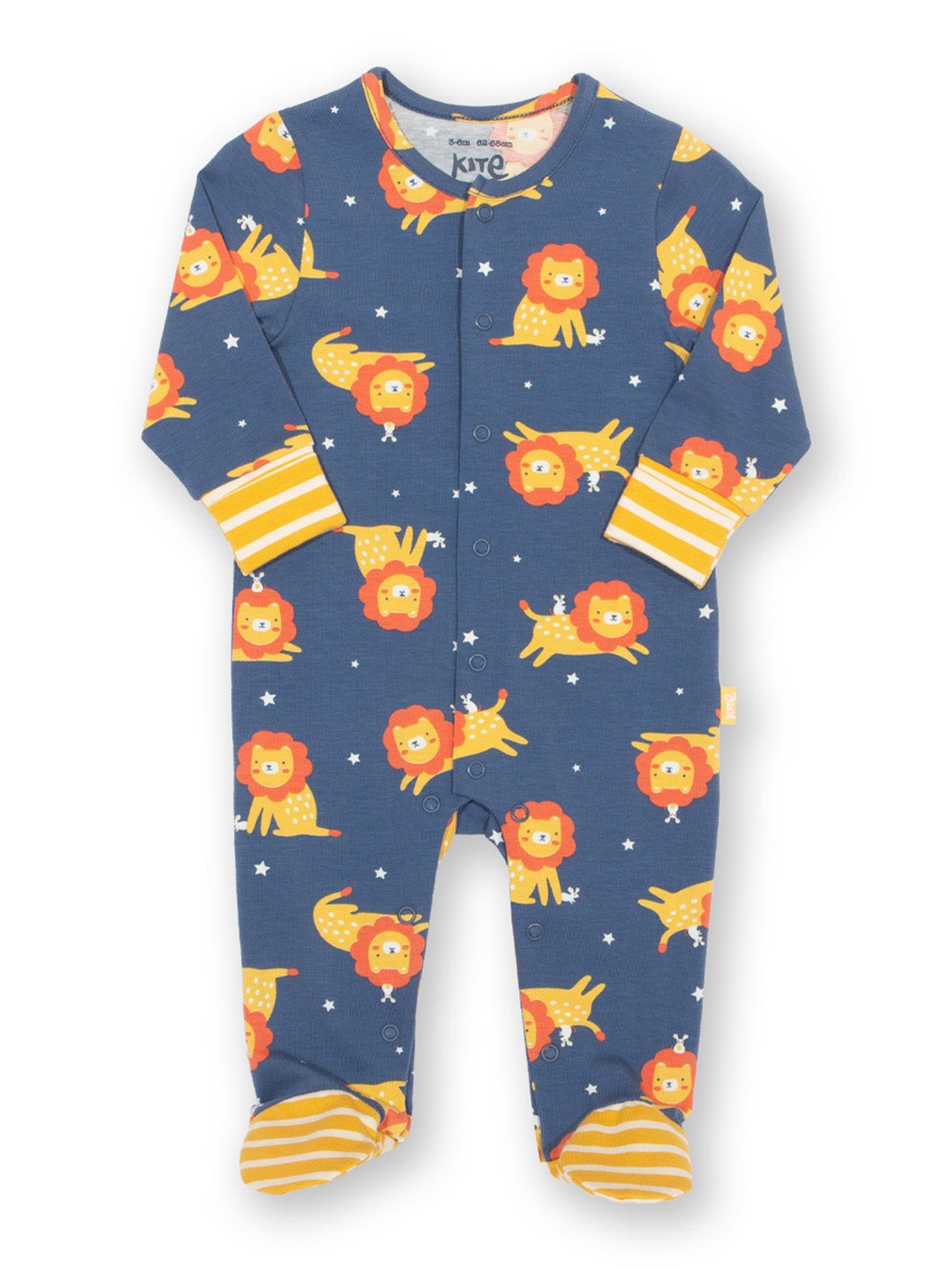 An image of the Kite Lion & Mouse Sleepsuit
