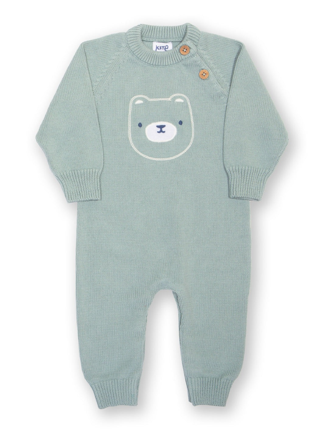 An image of the Kite Baby Bear Knit Romper