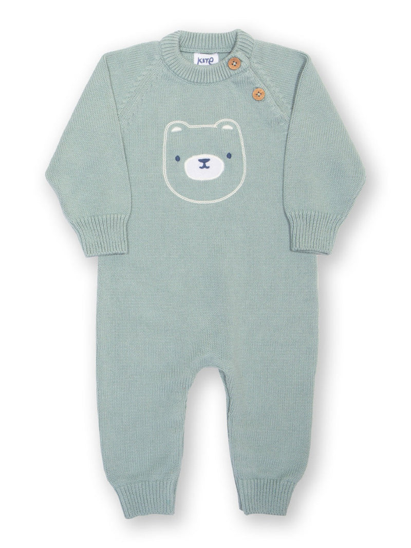 An image of the Kite Baby Bear Knit Romper