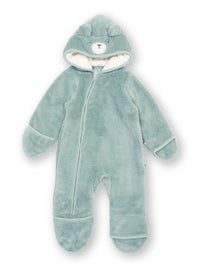 An image of the Kite Baby Bear Fleece Pramsuit