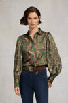 An image of the Holland Cooper Isla Satin Shirt