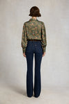 An image of the Holland Cooper Isla Satin Shirt