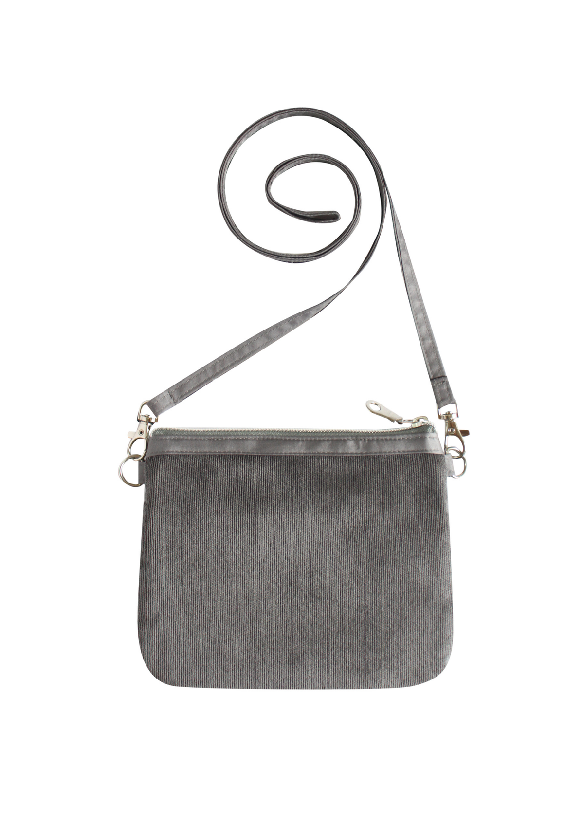 An image of the Earthsquared Tweed 3 Zip Pouch Bag
