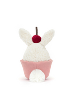 An image of the Jellycat Jellycat Dainty Dessert Bunny Cupcake