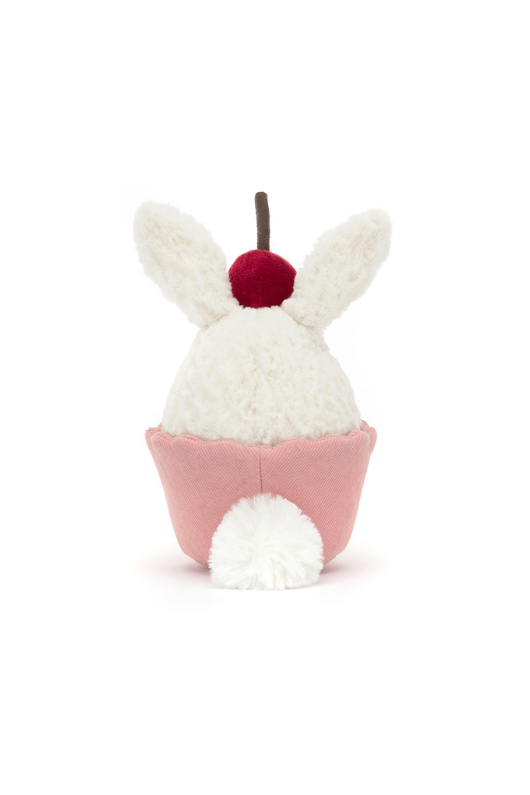 An image of the Jellycat Jellycat Dainty Dessert Bunny Cupcake
