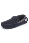 An image of the Bedroom Athletics Hanks Harris Tweed Suede Moccasins