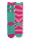 An image of the Kite Cosy Socks Flower Fable