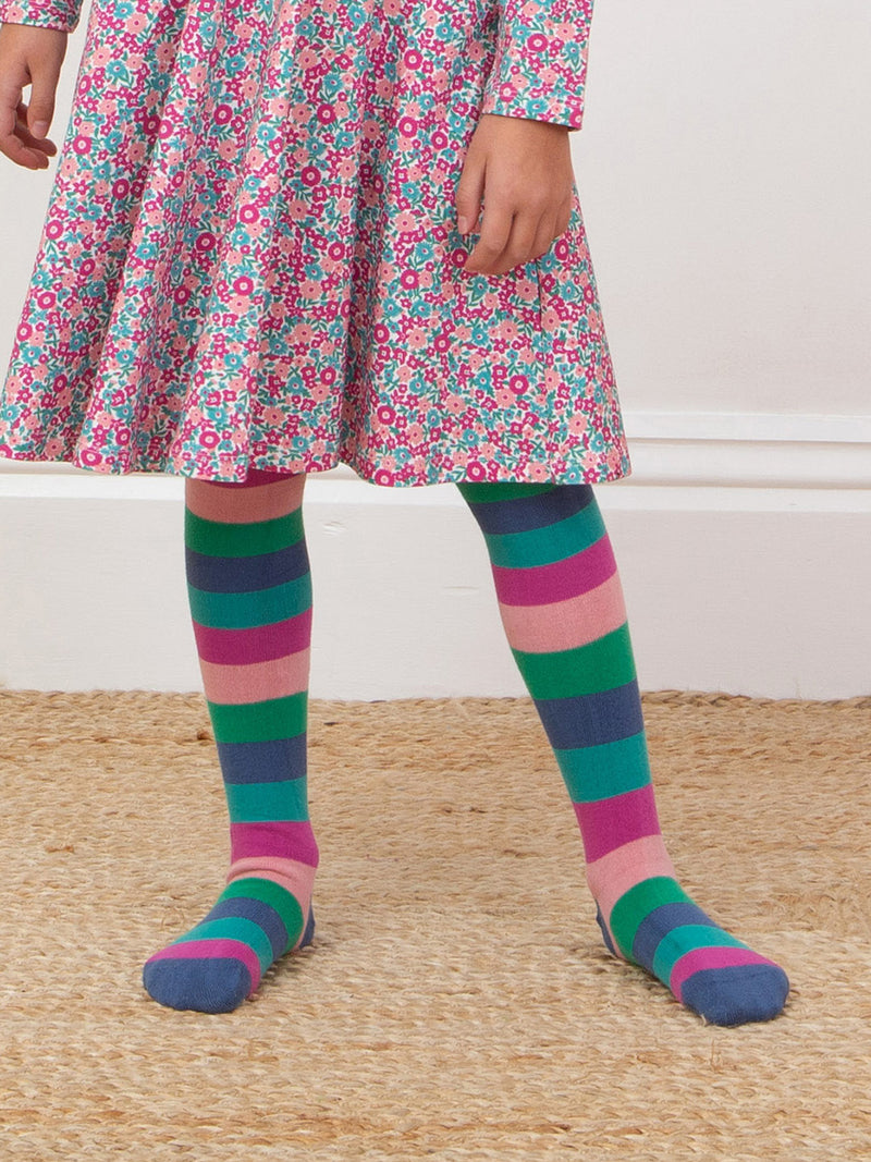 An image of the Kite Stripy Tights