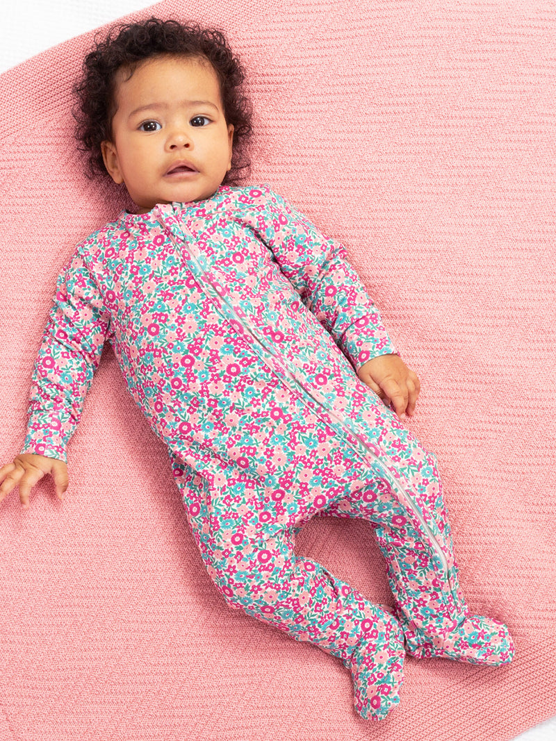 An image of the Kite Ditsy Tales Sleepsuit
