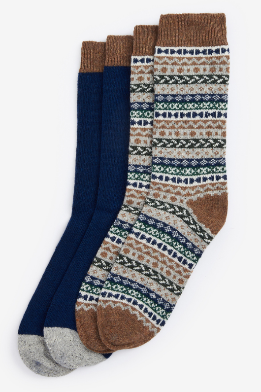 An image of the Barbour Fairisle Socks