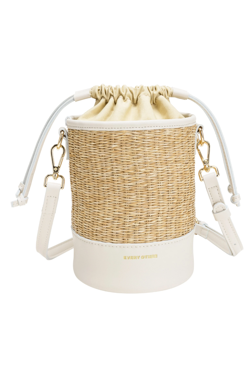 An image of the Every Other Drawstring Bucket Bag