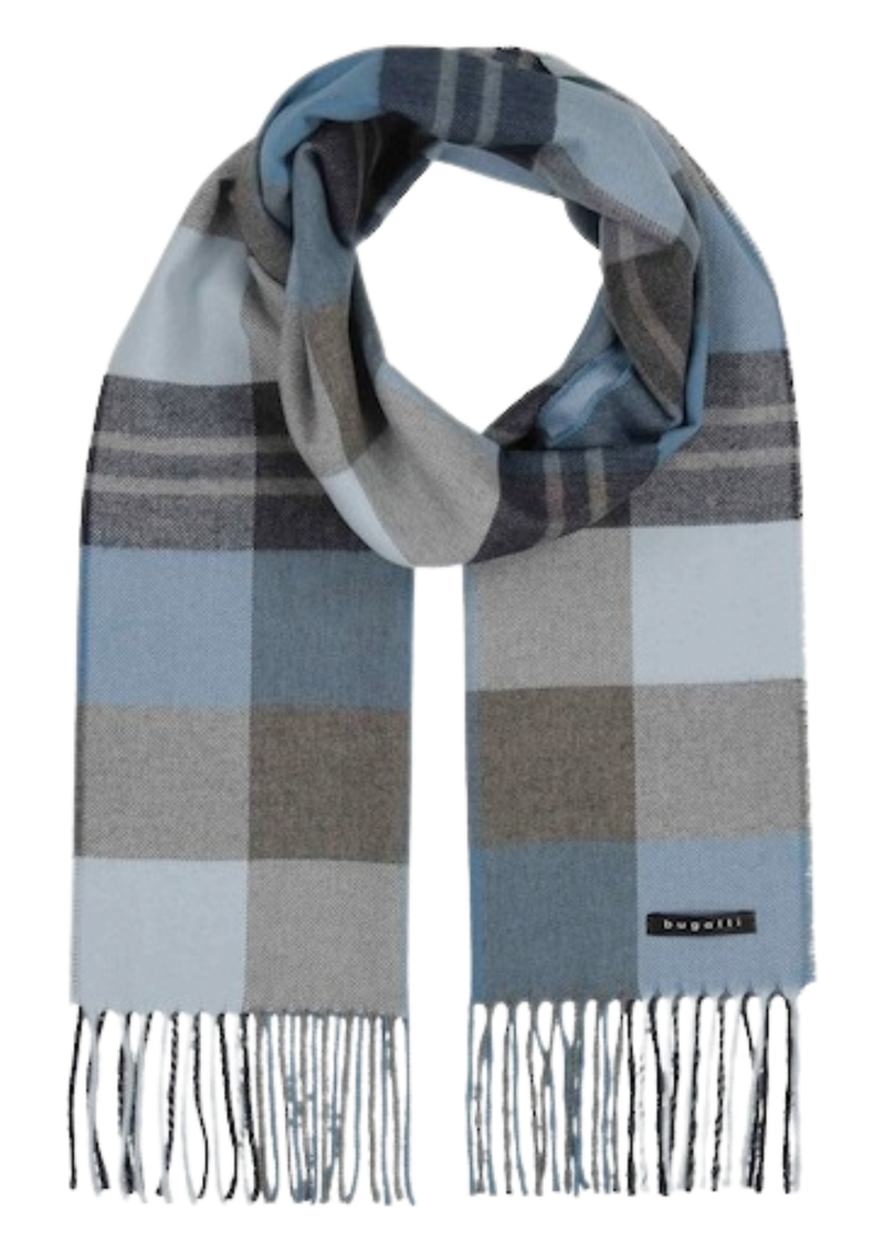 An image of the Bugatti Colourblock Cashmink Scarf