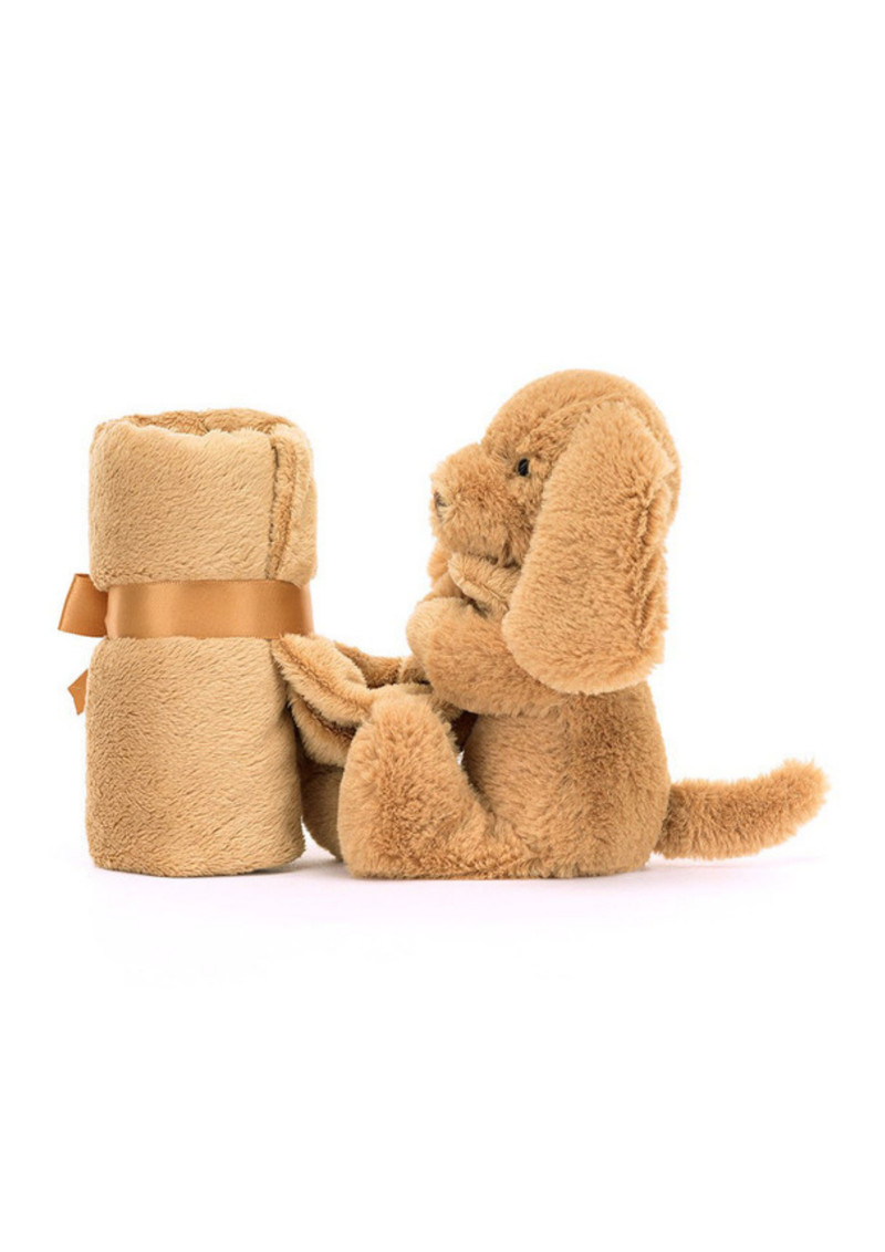 An image of the Jellycat Jellycat Bashful Toffee Puppy Soother