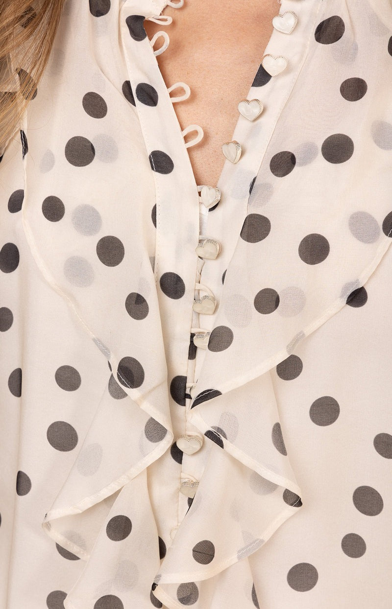 An image of the Hale Bob Jaylene Silk Top