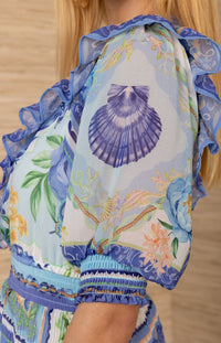 An image of the Hale Bob Lovisa Chiffon Dress