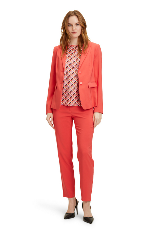 An image of the Betty Barclay Cap Sleeve Blouse Top