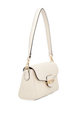An image of the Michael Kors Fleur Small Crossbody Bag in the colour Light Cream.