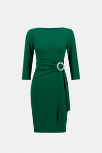 An image of the Joseph Ribkoff 3/4 Sleeveless Dress