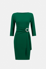 An image of the Joseph Ribkoff 3/4 Sleeveless Dress