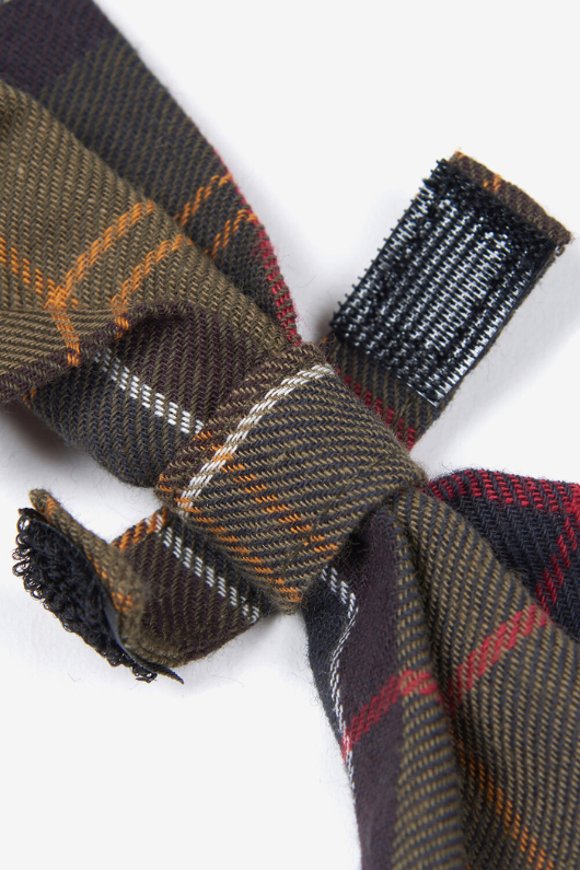 An image of the Barbour Tartan Dog Bow Tie