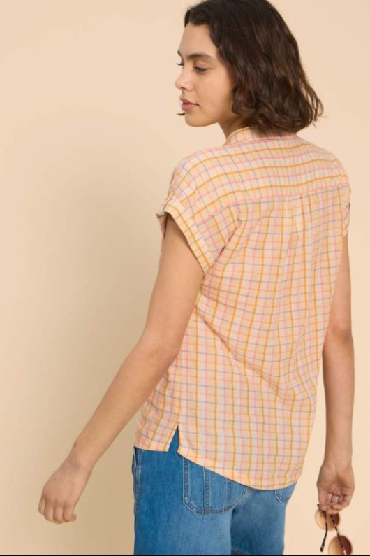 An image of the White Stuff Ellie Check Shirt