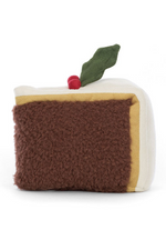 An image of the Jellycat Jellycat Amuseables Slice of Christmas Cake