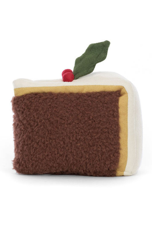 An image of the Jellycat Jellycat Amuseables Slice of Christmas Cake