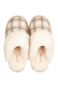 An image of the Bedroom Athletics Kate Harris Tweed Mule Slippers