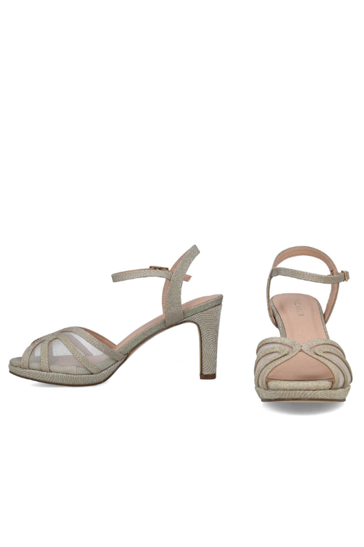 An image of the Menbur High Heel Strappy Sandal