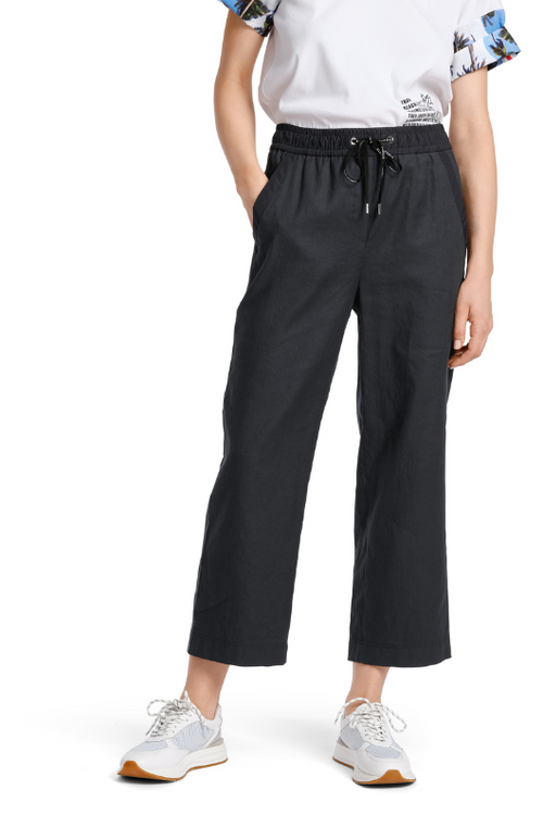 An image of the Marc Cain WUSU Linen Trousers