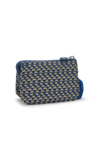 An image of the Kipling Creativity S Purse - Blue on Wire
