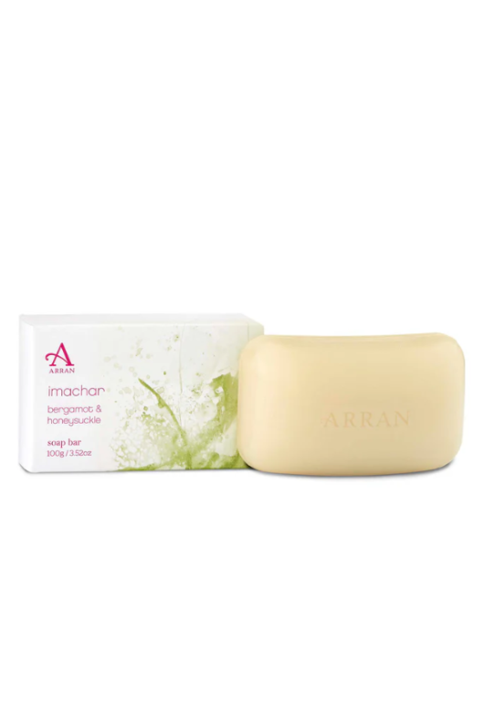 An image of the ARRAN Sense of Scotland Imachar Boxed Saddle Soap 100g.