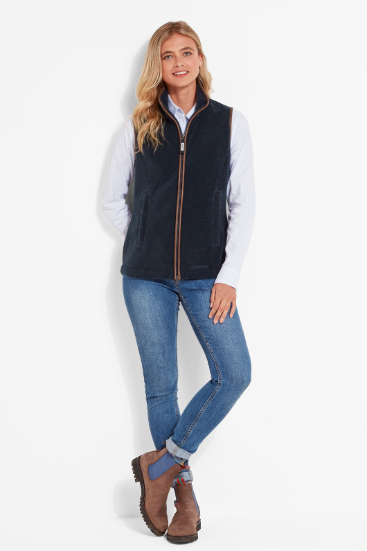 An image of the Schoffel Lyndon Fleece Gilet
